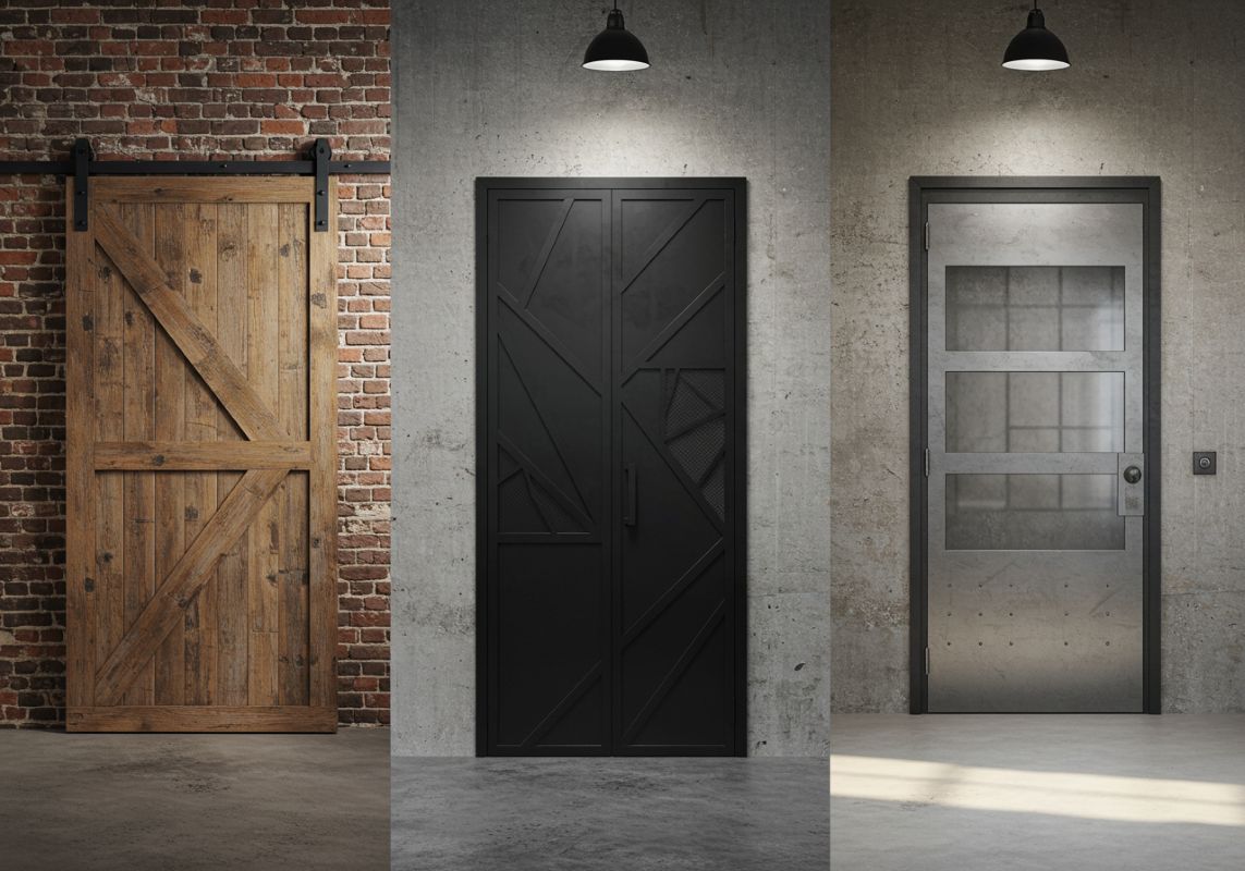 Jakie drzwi pasują do wnętrz w stylu industrialnym?Jakie drzwi pasują do wnętrz w stylu industrialnym?