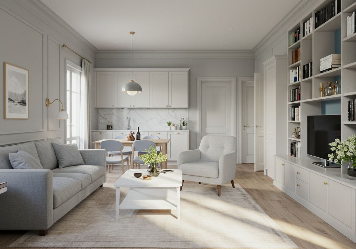 Klasyczne wnętrza w małym mieszkaniu – jak uzyskać elegancki efekt na niewielkiej przestrzeni?Klasyczne wnętrza w małym mieszkaniu – jak uzyskać elegancki efekt na niewielkiej przestrzeni?