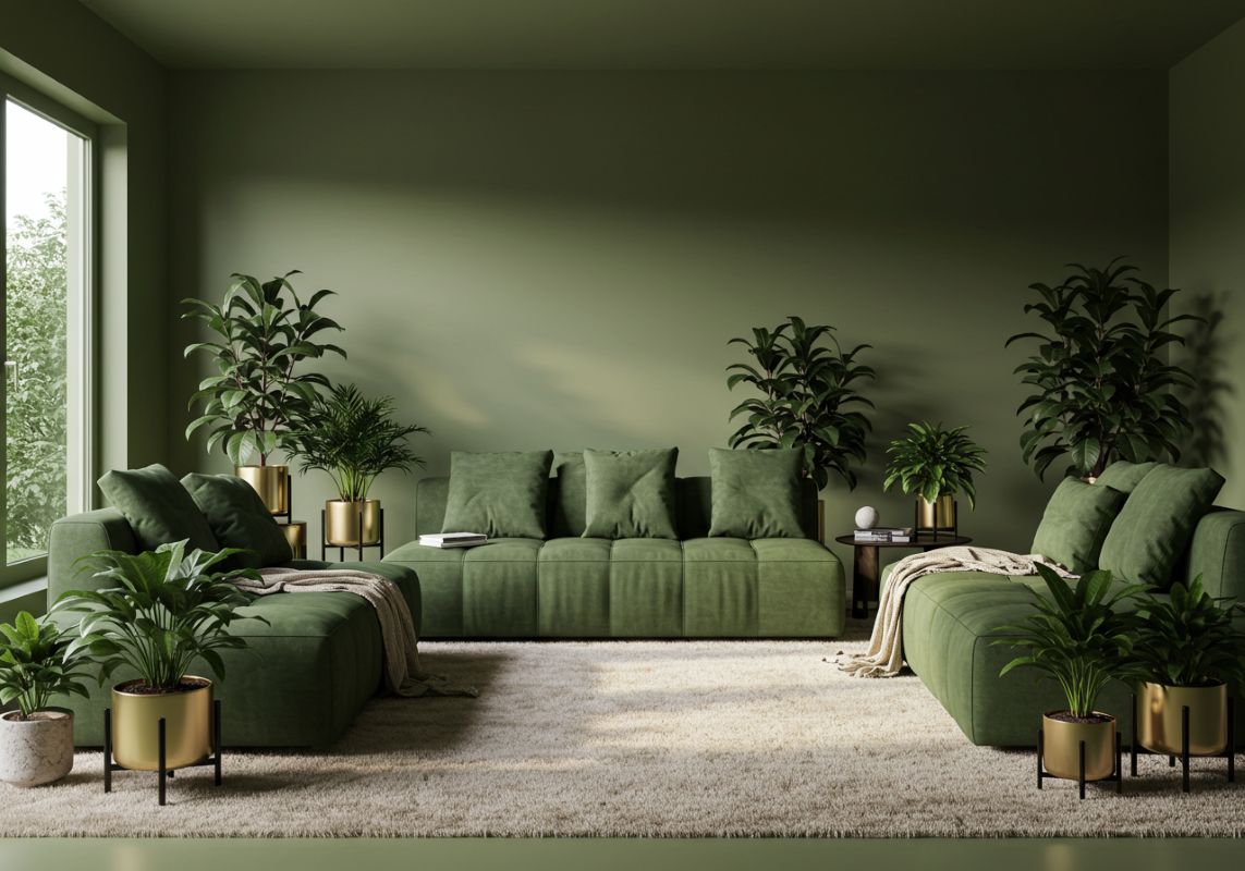 Zielony salon – jak działa na nastrój i jak go urządzić?Zielony salon – jak działa na nastrój i jak go urządzić?
