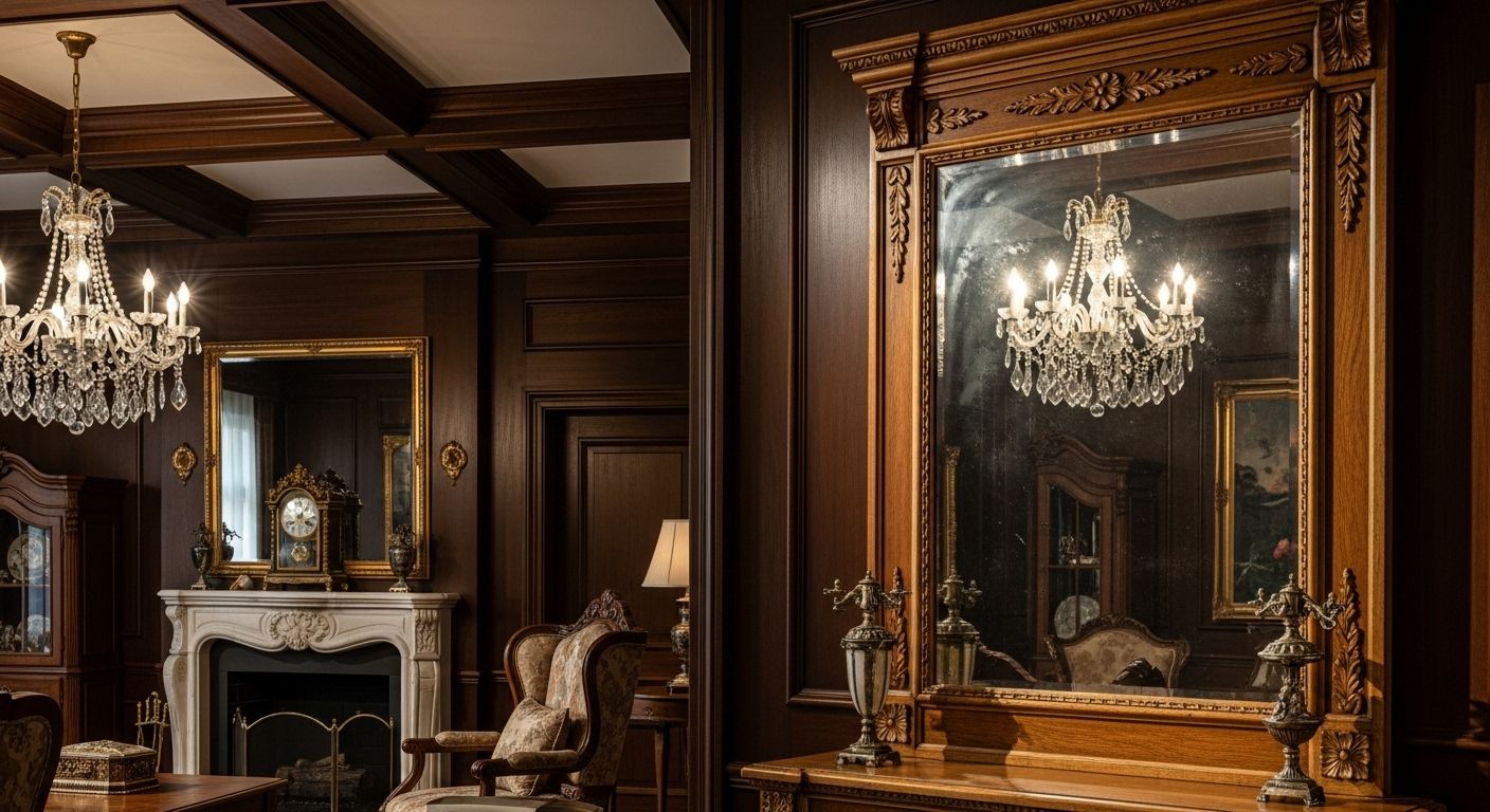 W jakich wnętrzach najlepiej sprawdzają się lustra postarzane?