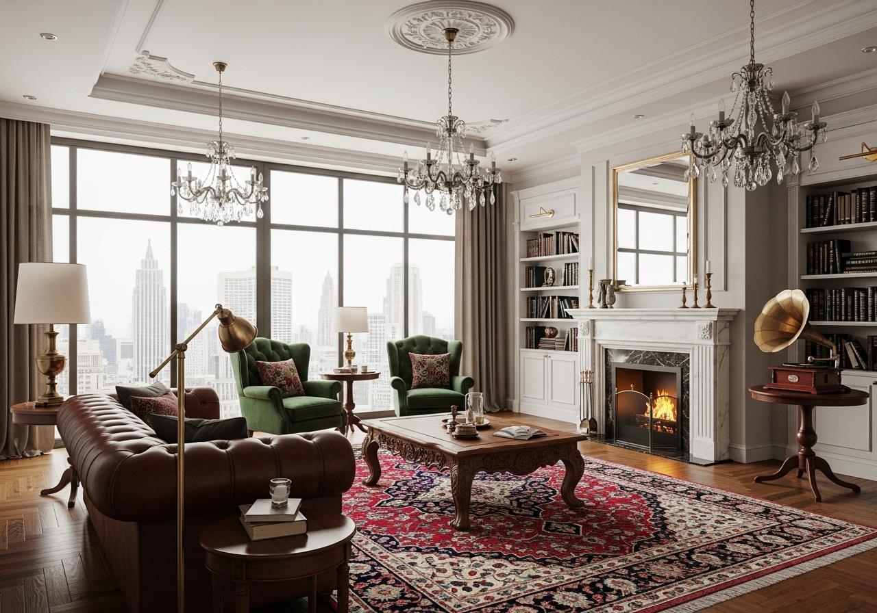 Klasyczne wnętrza w nowoczesnym budownictwie – jak uzyskać spójny efekt?