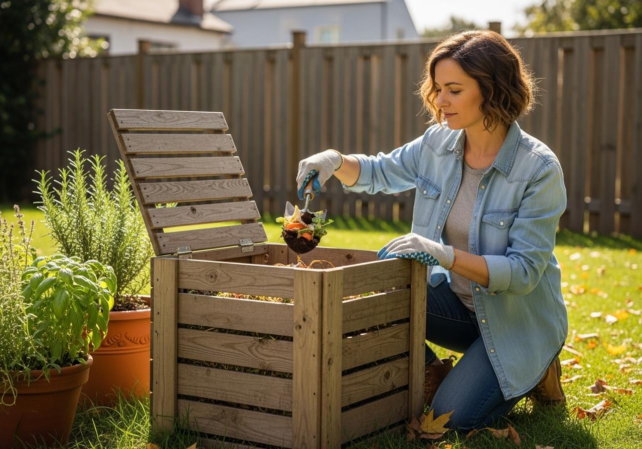 Jak zrobić własny kompostownik i dlaczego warto?