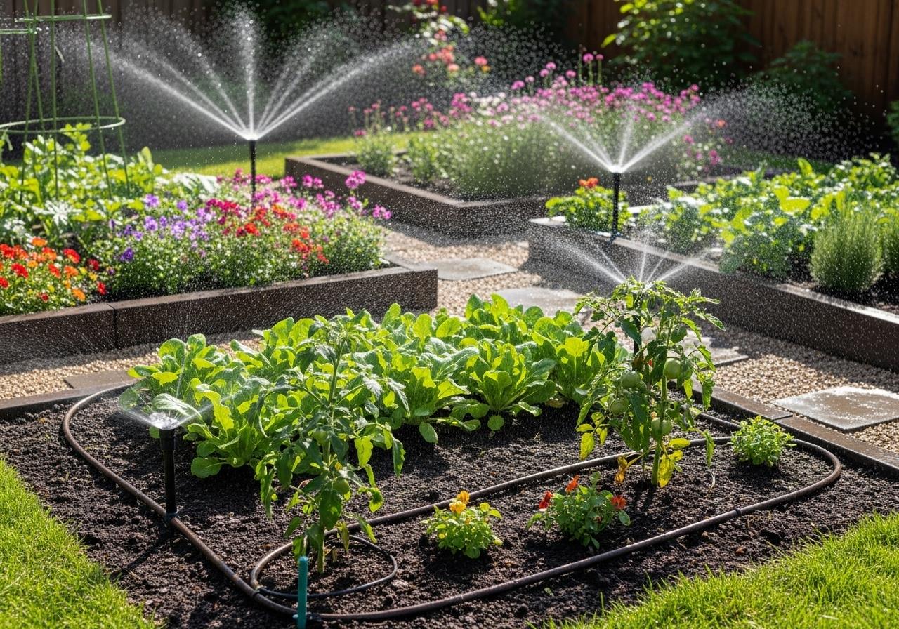 Jak wybrać i zamontować system nawadniania ogrodu?