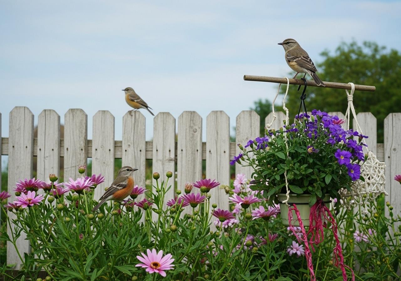 Ogrody przyjazne ptakom – jakie rośliny i karmniki przyciągną skrzydlatych gości?