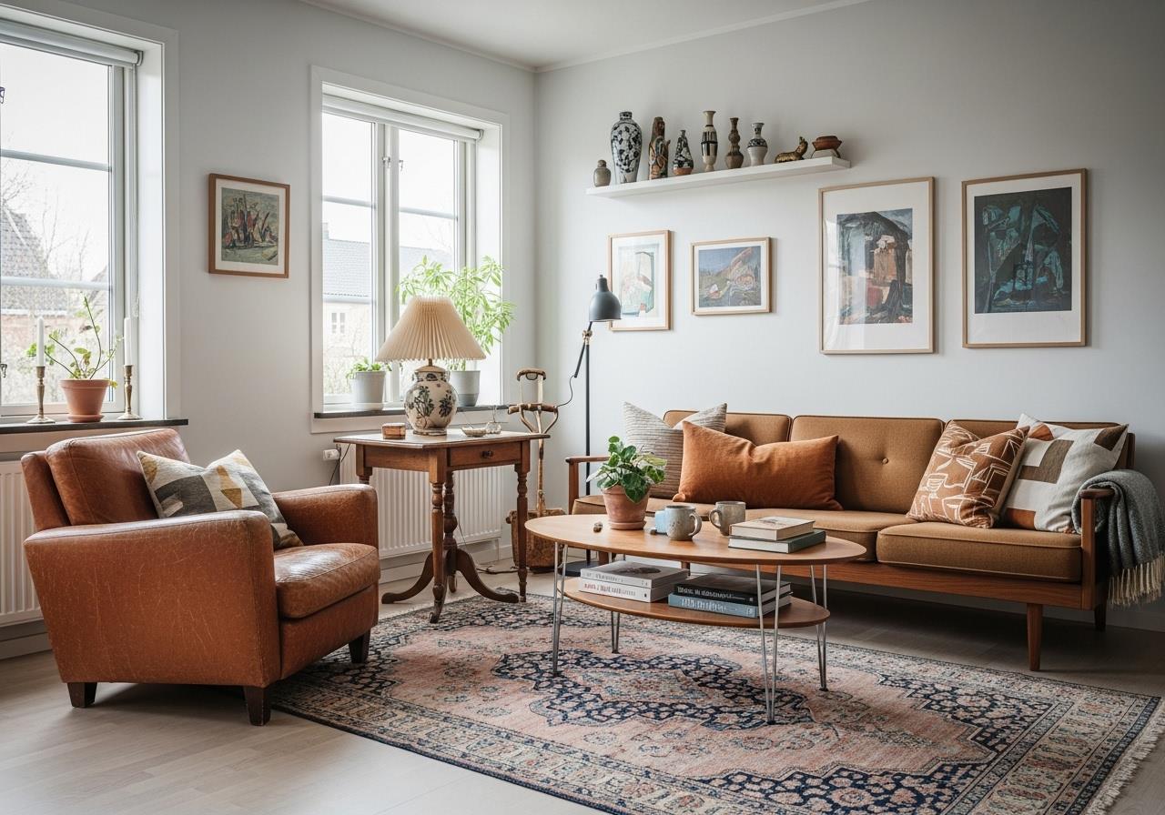 Jakie meble vintage pasują do wnętrz w stylu skandynawskim?