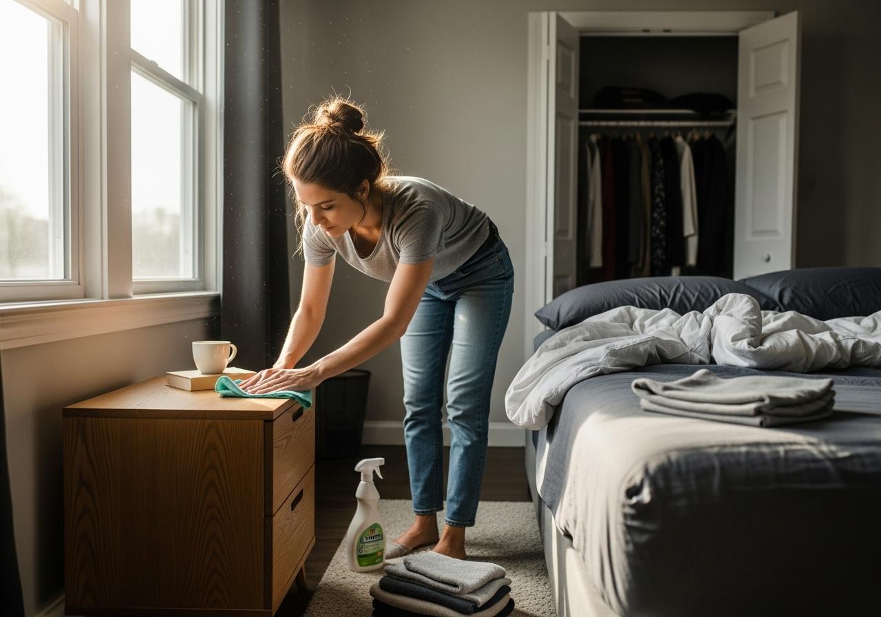 Jak utrzymać porządek w sypialni? Praktyczne nawyki na co dzień