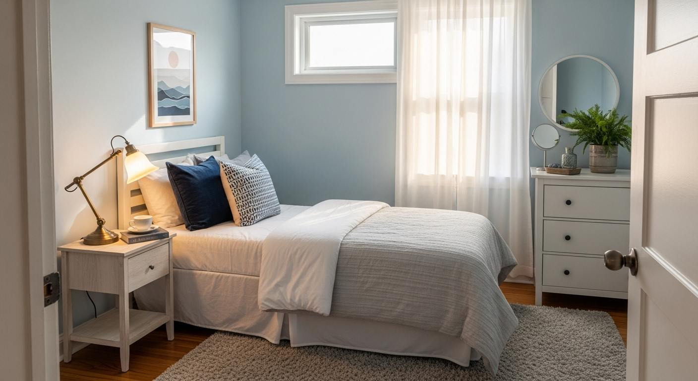 Jak urządzić sypialnię w wynajmowanym mieszkaniu? Praktyczne triki bez remontu