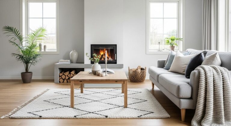 Domowy kominek w stylu skandynawskim – czy pasuje do minimalistycznych wnętrz?