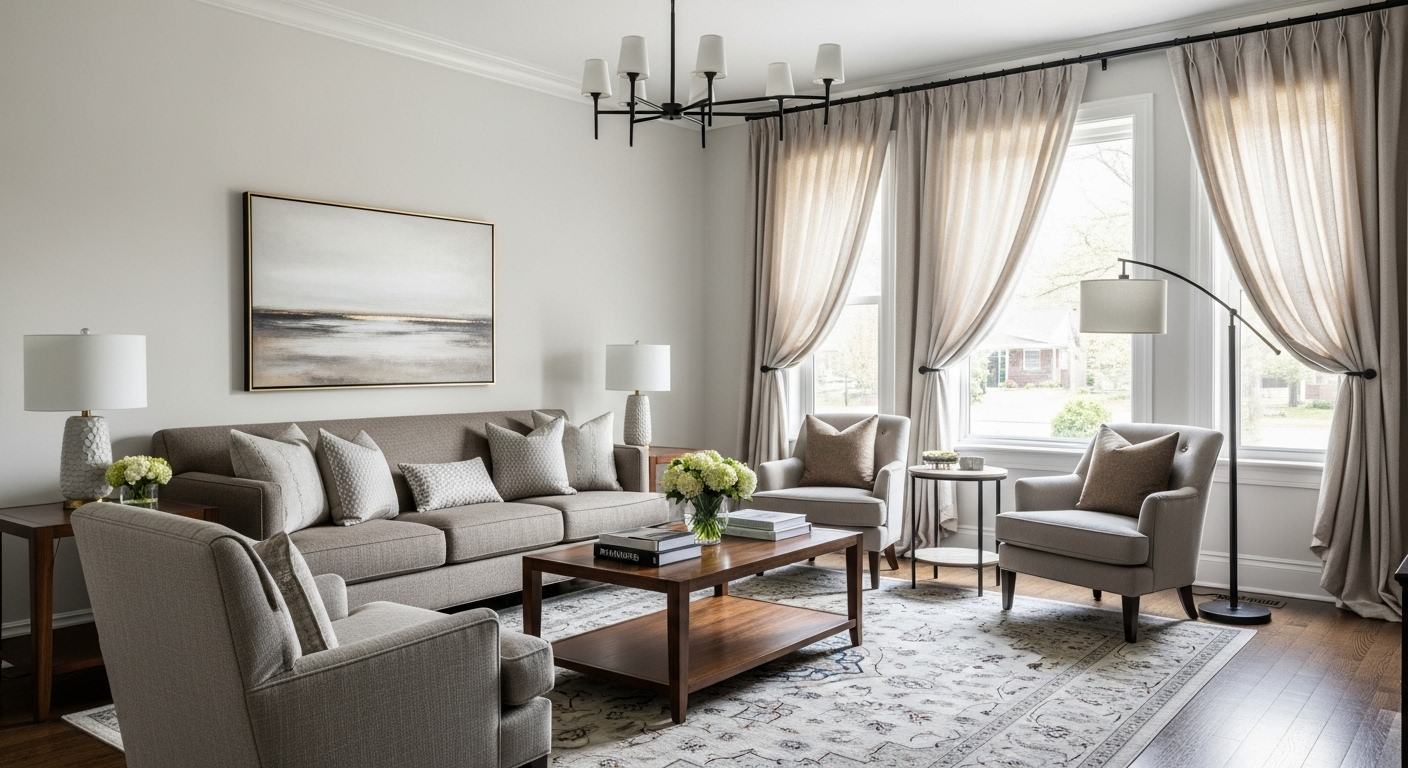 Jakie firany i zasłony do klasycznych wnętrz? Elegancja w okiennej oprawie